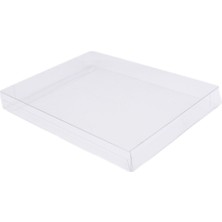 Tahtakale Toptancı Asetat Kutu 9 x 12 x 2.5  cm  (50 Adet)
