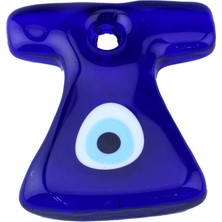 Cam Nazar Boncuğu Delikli Kaftan Modeli Küçük