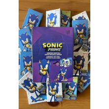 Yeni Sonic Prime Karakter Oyun Kartları 24 Adet Tam Kutu 240 Adet  Sonic Oyun Kartları