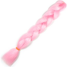 bebekokusu Afrika Örgüsü Simli Saç Pink Şeker Pembe / Tinsel ( 100 gr )