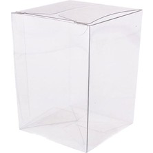 Tahtakale Toptancı Komple Asetat Kutu Otomatik Model 5 x 5 x 8  cm  (50 Adet)