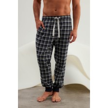 Erkek Dokuma Cepli Uzun Pijama Altı
