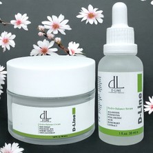 D-Line Panthenol, Niacinamide ve Bitkisel Ekstratlarla Nemlendirici Krem ve Serum İkilisi ile Canlı Cilt