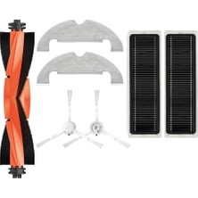 Srfn Ticaret Xiaomi Vacuum X10 Uyumlu Aktif Karbon Hepalı Aksesuar Seti - 7 Parça
