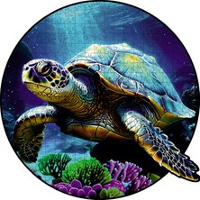 NG Puzzle Caretta Tasarımlı Özel Figürlü Ahşap Puzzle Yapboz Ahşap Kutusunda