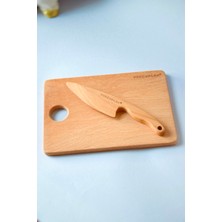 Pinguplay Güvenli Kesme Seti 2li (Montessori Oyuncak, Aktivite Oyuncağı, Oyuncak Bıçak)