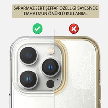 Dexmon iPhone 16 Plus Kılıf Sararmaz Sert Şeffaf Lens ve Hoparlör Toz Korumalı Ultra Ince