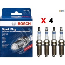 Bosch Opel Corsa D Kasa 1.2 / 1.4 Benzin - Lpg Bosch Iridyum Buji Seti 2009-2014