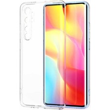 Prolysus Xiaomi Mi Note 10 Lite Renkli Yumuşak Silikon Darbe Dayanıklı Koruyucu Kılıf Arka Kapak + Ekran Koruyucu