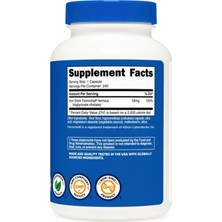 Nutricost Chelated Iron From Ferrochel 18 mg 240 Capsul