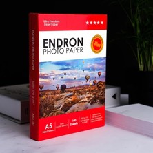 100 Adet 15X21CM Endron Photo Paper Satin  270GSM Fotoğraf Kağıdı