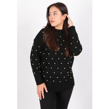 Fashion Friends 24K0348K1 Kadın Incili Tunik