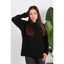 Fashion Friends 24K0263K1 Kadın Bisiklet Yaka Tunik