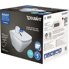 Duravit Durastlye Rimless Asma Klozet 45383900A1 + Duravit Yavaş Kapak