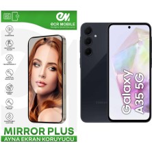 ECR MOBILE Samsung Galaxy A35 Esnek Ayna(Mirror) 9h Nano Ekran Koruyucu
