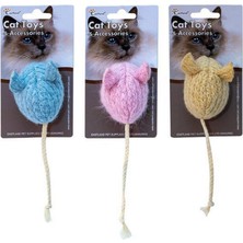 Eastland Ipli Peluş Fare Kedi Oyuncağı 13