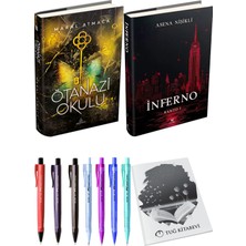 Inferno Kanto I ve Ephesus Ötanazi Okulu 3 Ciltli Maral Atmaca 2'li Set + Hediyeli