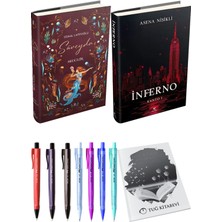 Inferno Kanto I ve Ephesus Süveyda 2 Medcezir Ciltli Cemal Latifoğlu 2'li Set + Hediyeli