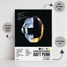 Orendart Daft Punk - Random Access Memories Albüm Tasarımlı Poster