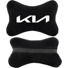 1Araba 1Ev 2'li Set Kia Araçlarla Uyumlu Ortopedik Oto Boyun Yastığı