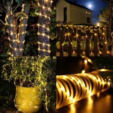 Ttt 10 Metre Güneş Enerjili Hortum LED Işık