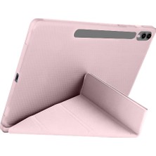 RedClick Galaxy Tab S10 Plus Kılıf Redclick Tri Folding Kalem Bölmeli Standlı Kılıf