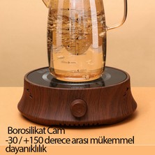 Transformacion Yağ Sirke Şişesi Borosilikat Cam 1000 ml A.verbrugge Design 720945