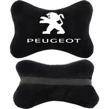 1Araba 1Ev 2'li Set Peugeot Araçlarla Uyumlu Ortopedik Oto Boyun Yastığı