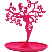 NBShop Ağaç Perisi Tasarımlı Takı Standı - Takı Askılığı - Pembe