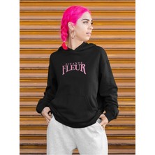 Cngz Shop One Piece Nico Robin Sırt Baskılı Kapüşonlu Sweatshirt, Unisex Oversize Anime Baskılı Hoodie