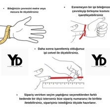 Yıldız Doğal Taş Sertifikalı Sodalit ve Kan Baba Jasper Doğal Taş Misinalı Bileklik 8mm