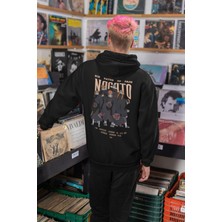 Cngz Shop Naruto Nagato Sırt Baskılı Kapüşonlu Sweatshirt, Unisex Oversize Anime Baskılı Hoodie