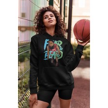 Cngz Shop James Harden Baskılı Kapüşonlu Sweatshirt, Unisex Oversize Basketbol Baskılı Hoodie