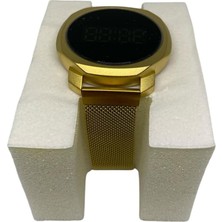 Belonni Collection Unisex Gold LED Kol Saati