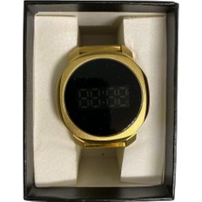 Belonni Collection Unisex Gold LED Kol Saati