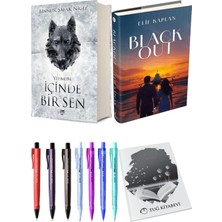 Blackout Ciltli ve İçinde Bir Sen 3 Yehmum Ciltli Binnur Şafak Nigiz 2'li Set + Hediyeli