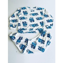 Gala Stil Gala Araba Baskılı Çocuk Pijama Takımı