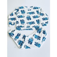 Gala Stil Gala Araba Baskılı Çocuk Pijama Takımı