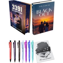 Blackout Ciltli ve 3391 Kilometre Film Özel Baskı Ciltli Beyza Alkoç 2li Set + Hediyeli
