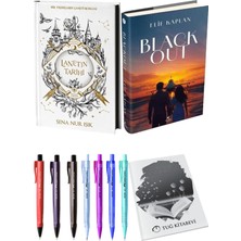 Blackout Ciltli ve Lanetin Tarihi Ciltli Sena Nur Işık 2li Set + Hediyeli