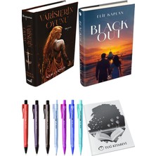 Blackout Ciltli ve Varislerin Oyunu Ciltli Adora Yağmur 2li Set + Hediyeli