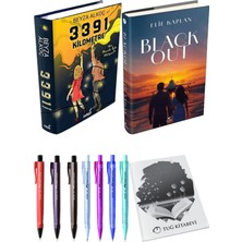 Blackout Ciltli ve 3391 Kilometre Ciltli Beyza Alkoç 2li Set + Hediyeli