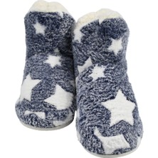 Sia Çanta Eva Kaymaz Taban Içi Kürklü  , Uzun Konçlu ,  Kürk Kumaş Üşümeyen Ayaklar Için Sıçacık Bayan Panduf