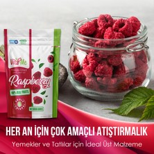 Vita-Me Freeze Dried Raspberry 15 gr Dondurularak Kurutulmuş Çıtır Frambuaz Atıştırmalık 2 Adet