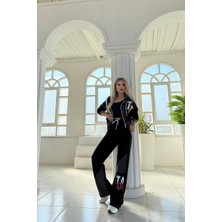 Bonibon Butik Kadın Yüksek Kalite Esnek Likralı 3 Iplik Şardonsuz Alt Üst Takım