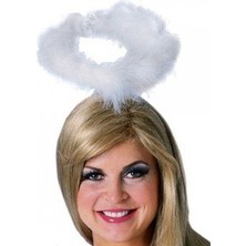 Skygo Beyaz Otrişli Tüylü Esnek Yapı Melek Haresi Melek Tacı