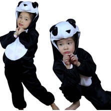 Skygo Çocuk Panda Kostümü 4-5 Yaş 100 cm