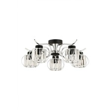 Esslight Silva 5 Li Modern (Kristal Taşlı) Salon Yatak Odası Mutfak Genç Odası Avize