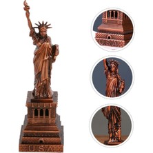 Fidan Retro Vintage Özgürlük Heykeli Biblo Bakır 24 cm