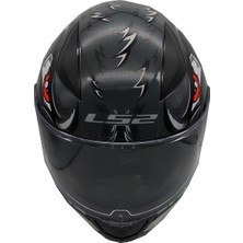 Ls2 Rapıd 2 Spox Gri-Kırmızı Kask